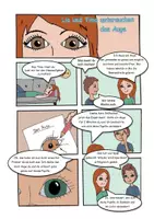 Vorschau - Arbeitsblätter - Lia und Timo untersuchen das Auge - Deckblatt