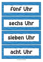 Vorschau - Stationenlernen - Uhrzeit Tafelmaterial - Seite 3