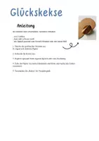 Vorschau - Mal- und Bastelvorlagen - Neujahrsgrüße: Glückskekse - Growth Mindset - Seite 1