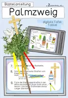 Vorschau - Mal- und Bastelvorlagen - Palmzweige basteln - Deckblatt