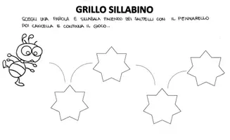 anteprima - Esercizi - METAFONOLOGIA: divisione in sillabe scuola dell'infanzia - Pagina di copertina