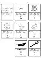 Vorschau - Spiele - "Ich habe" - Spiel, Anlautspiel ohne C, Q, V, X, Y - Seite 2