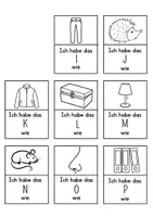 Vorschau - Spiele - "Ich habe" - Spiel, Anlautspiel ohne C, Q, V, X, Y - Seite 3
