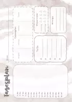 Vorschau - Anderer Materialtyp - Planer Set - Stundenplan/Tagesplan/Wochenplan/Monatsplan - Seite 3