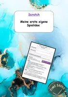 Vorschau - Arbeitsblätter - Meine erste eigene Spielidee - Deckblatt