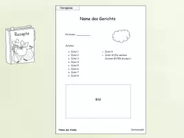 Vorschau - Arbeitsblätter - Ernährung: Klassenkochbuch - Rezepte - Seite 3