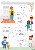 Vorschau - Arbeitsblätter - Leseblatt LOAMI - Seite 1