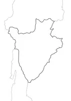 Vorschau - Arbeitsblätter - Landkartre von Burundi stumme Karte mit Umrissen der Nachbarländer - Seite 2