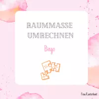 Vorschau - Spiele - Bingo Raummasse umrechnen - Deckblatt
