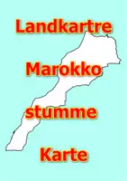 Vorschau - Arbeitsblätter - Landkartre von Marokko stumme Karte mit Umrissen der Nachbarländer - Deckblatt