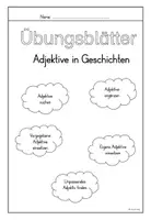 Vorschau - Arbeitsblätter - Übungsblätter Adjektive in Geschichten benutzen - Seite 2