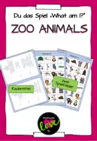 Vorschau - Spiele - Game What am I zoo animals - Deckblatt
