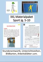 Vorschau - Stundenentwürfe - XXL Materialpaket "Sport" für alle Jg. der Sekundarstufe - Deckblatt