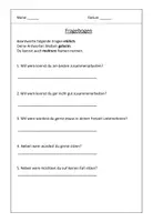 Vorschau - Arbeitsblätter - Soziogramm der Klasse - Classroom Management - Seite 1