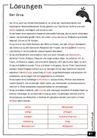Vorschau - Arbeitsblätter - Arbeitsblatt Rechtschreibung: 10 Fehler finden #1 "Der Orca" FrauCuppaTea - Seite 2