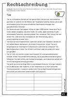 Vorschau - Arbeitsblätter - Arbeitsblatt Rechtschreibung: 10 Fehler finden #3 "Tee" FrauCuppaTea - Seite 1