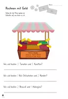 Vorschau - Arbeitsblätter - Marktstand - Rechnen mit Geld (Schweizer Geld) - Seite 2