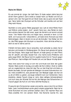 Vorschau - Fördermaterial/Inklusion - Hans im Glück Märchentext differenziert - Seite 3