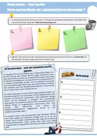 Vorschau - Arbeitsblätter - VerbraucherInnen als Lebensmittelverschwender! (Wie kommt es zuhause zu Lebensmittelverschwendungen? Unterschied MHD und Verbrauchsdatum + Gesamtüberblick über alle Stufen der Wertschöpfungskette und deren Lebensmittelverschwendungen) - Seite 1
