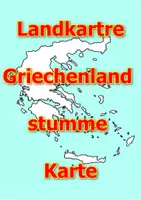 Vorschau - Arbeitsblätter - Landkartre von Griechenland stumme Karte mit Umrissen der Nachbarländer - Deckblatt