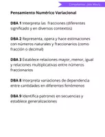 Vista previa - Unidades / Secuencias / Situaciones de Aprendizaje - Cartilla de Pensamientos grado 4° - página 1