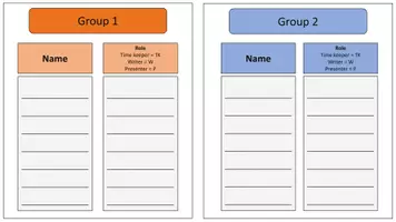 Vorschau - Stationenlernen - Group Work - Gruppenarbeit - Gruppeneinteilung - Deckblatt