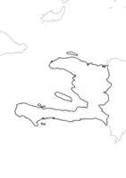 Vorschau - Arbeitsblätter - Landkartre von Haiti stumme Karte mit Umrissen der Nachbarländer - Seite 2