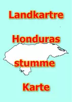 Vorschau - Arbeitsblätter - Landkartre von Honduras stumme Karte mit Umrissen der Nachbarländer - Deckblatt