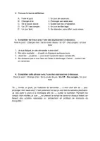 Aperçu - Feuilles d'exercices - Expressions françaises (épisode 5). Thème: Les vacances - Page 1