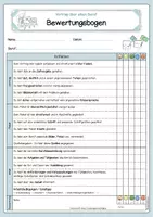 Vorschau - Anderer Materialtyp - Vortrag/Referat über einen Beruf: Bewertungsbogen mit Kriterien (2 Versionen) - Seite 2