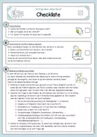 Vorschau - Arbeitsblätter - Vortrag/Referat über einen Beruf mit Plakat: Checkliste - Seite 1