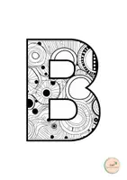 Vorschau - Mal- und Bastelvorlagen - ABC - Das Alphabet ausmalen - alle Buchstaben mit Umlauten - Seite 2