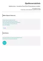 Vorschau - Anderer Materialtyp - Selbstlernkurs - Interaktive PowerPoint-Präsentationen erstellen - Seite 1