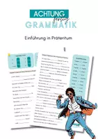 Vorschau - Arbeitsblätter - Einführung in Präteritum - Deckblatt