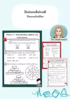 Vorschau - Arbeitsblätter - Materialpaket Dezimalzahlen - Deckblatt