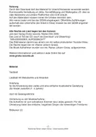 Vorschau - Arbeitsblätter - Anziehn - Spiellied - RJ Gross - Seite 1
