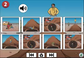 Vorschau - Interaktives Material - Interaktive Hörgeschichte "Ein gefährlicher Spielplatz" Die Feuerwehr - Achtung, Notfall! DaZ / DaF / Deutsch - Seite 3
