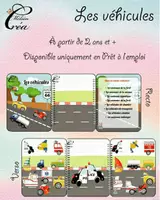 Aperçu - Jeux - Cahier vehicules - Page de couverture
