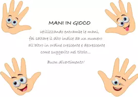 anteprima - Giochi - Mani in gioco - Pagina di copertina
