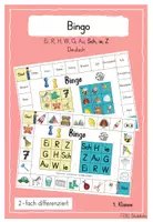 Vorschau - Spiele - Bingo: Anlautbingo & Wortbingo Ei, R, H, W, G, Au, Sch, ie, Z - Deckblatt