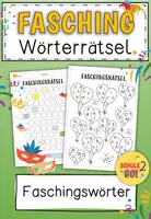 Vorschau - Arbeitsblätter - Fasching Rätsel / Wörterrätsel - Deckblatt