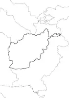 Vorschau - Arbeitsblätter - Landkartre von Afghanistan stumme Karte mit Umrissen der Nachbarländer - Seite 2