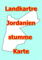 Vorschau - Arbeitsblätter - Landkartre von Jordanien stumme Karte mit Umrissen der Nachbarländer - Deckblatt
