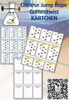 Vorschau - Spiele - Sport | Gummitwist | Chinese jump rope | Sprungkarten | SCHWER - Deckblatt