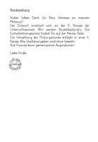 Vorschau - Prüfungsvorbereitung - Prüfungsstunde Basketball: Schriftlicher Entwurf - Seite 1