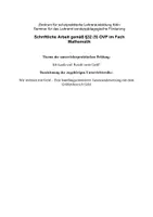 Vorschau - Stundenentwürfe - Schriftliche Planung UPP NRW - Thema Geld - Klasse 2 - GL und FSP Sprache - Seite 1
