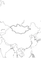 Vorschau - Arbeitsblätter - Landkartre von Mongolei stumme Karte mit Umrissen der Nachbarländer - Seite 3