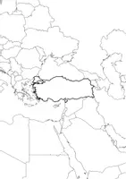 Vorschau - Arbeitsblätter - Landkartre von Türkei stumme Karte mit Umrissen der Nachbarländer - Seite 3