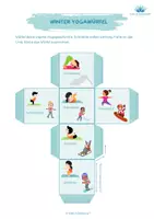 Vorschau - Arbeitsblätter - Yogawürfel für den Winter - Lassen dich nicht kalt! - Seite 1