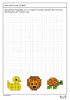Vorschau - Arbeitsblätter - Die Pixelgrafik / Rastergrafik (inklusive Pixel-Art) - Seite 3
